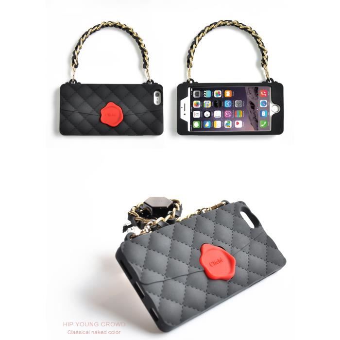 iPhone sac à rouge doux couleur nue fleur classique 6S élégante Coque jerry Femme style Plus main 1vwdq1za