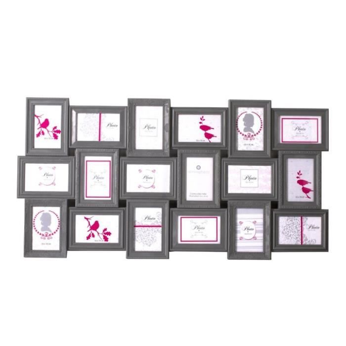 Paris Prix - Pêle-Mêle 18 Photos "Romance" Gris - Achat ...