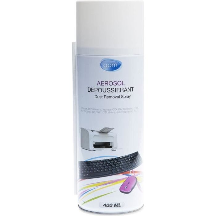 APM Bombe de gaz dépoussiérant (400 ML)