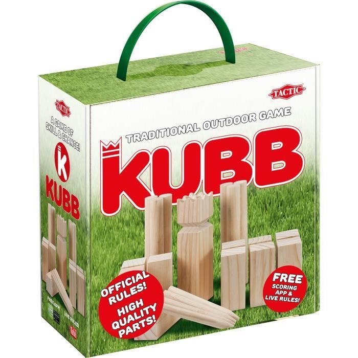 TACTIC Jeu de Plein Air Kubb