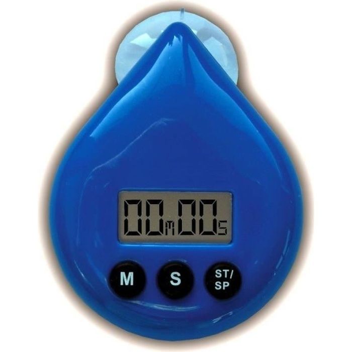 Douche Minute Goutte d'eau bleu Achat / Vente minuteur de douche