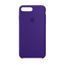 coque iphone 8 plus silicone violet