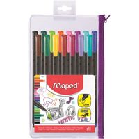 FEUTRES MAPED Lot de 15 Feutres fins Graph' Peps FEUTRES MAPED Lot de 15 Feutres fins Graph' Peps