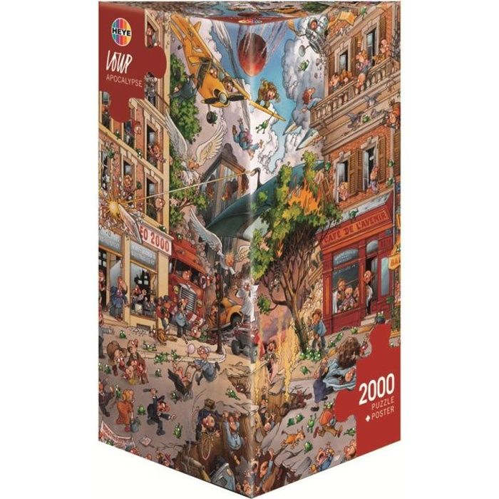 Puzzle - Apocalypse de Jean-Jaques Loup - 2000 Pieces
