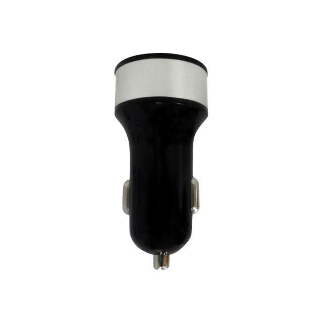 DHL Adaptateur allume-cigare - 12 - 24 V - 24 Watt - connecteurs de sortie : 2 - Noir