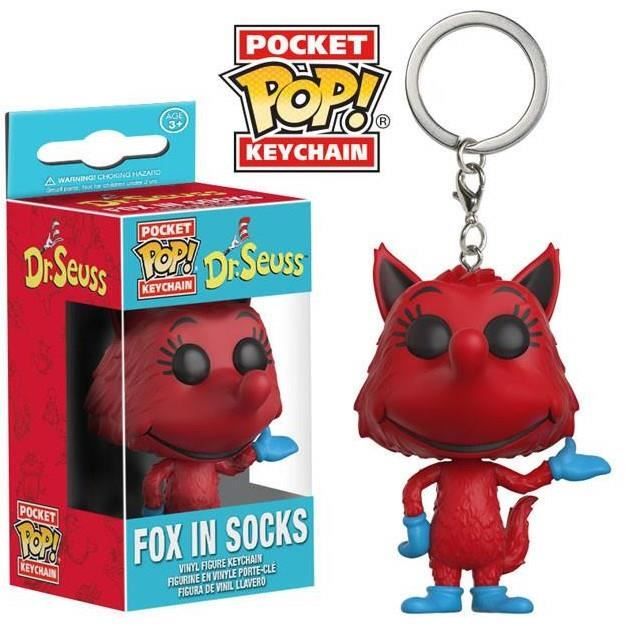 Porte clé Funko Pop! Dr. Seuss : Fox In Socks