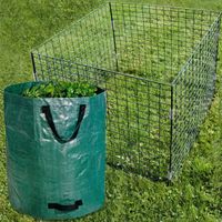 COMPOSTEUR - ACCESSOIRE Composteur jardin bio 567 LTR. + sac 272 L. COMPOSTEUR - ACCESSOIRE Composteur jardin bio 567 LTR. + sac 272 L.