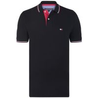 POLO Tommy Hilfiger Homme Polo Noir Moyen Logo POLO Tommy Hilfiger Homme Polo Noir Moyen Logo