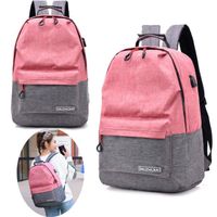SAC À DOS Sac à dos avec port de Charge USB,Femme sac à band SAC À DOS Sac à dos avec port de Charge USB,Femme sac à band