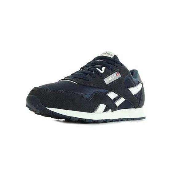 Basket Cl Bleu Vente Achat Blanc Et Baskets Reebok Nylon 8vNnm0wO