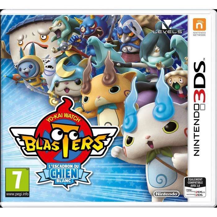 Yo-Kai Watch Blasters : L'escadron du chien blanc Jeu 3DS