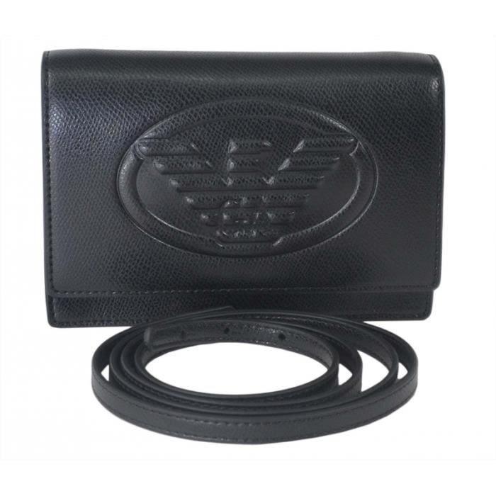 EMPORIO ARMANI Sac à Bandoulière Y3B086YH18A80001 - Noir - Femme
