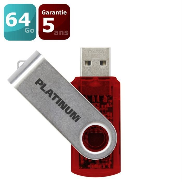 cle usb 2 0 capacite 64 go compatible usb1 1 memoire flash pour le