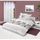 Parure housse de couette 100 coton 220 x 240