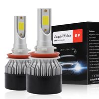 PHARES - OPTIQUES Kit Phare LED H11 6500K 6000LM 60W Ampoules de Pha PHARES - OPTIQUES Kit Phare LED H11 6500K 6000LM 60W Ampoules de Pha