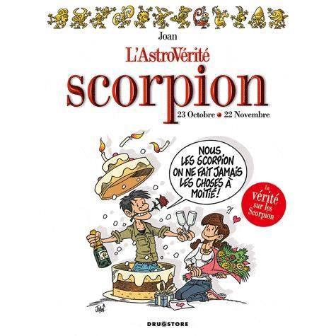 astrovérité scorpion 23 octobre   22 novembre   Achat / Vente BD