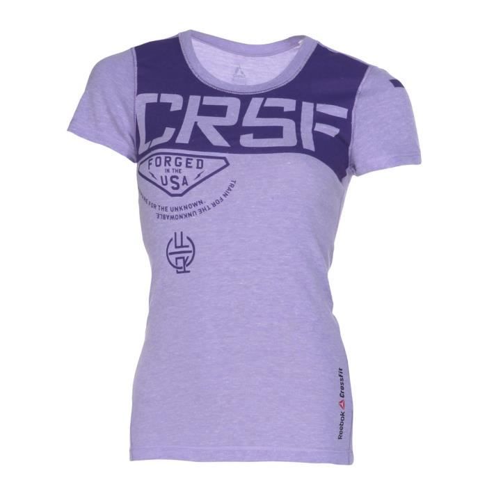 REEBOK T-shirt Cross fit Femme