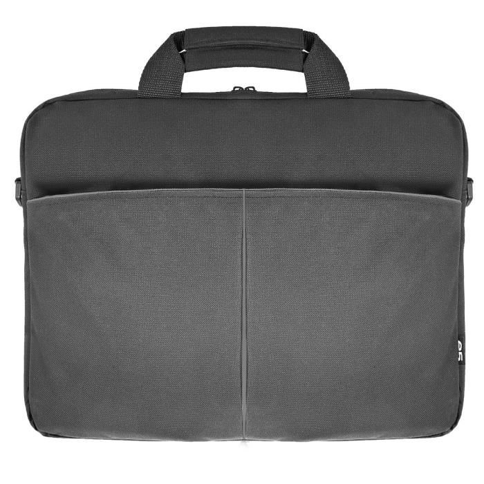 EVOOM - EV308579 - Sac pour Notebook 12.1'', idéal pour classer vos documents et votre ordinateur portable-Tablette - Gris