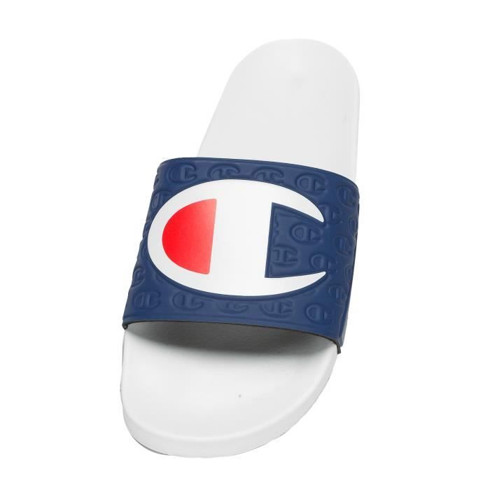CHAMPION Tong Slide Multi Lido - Mixte - Blanc