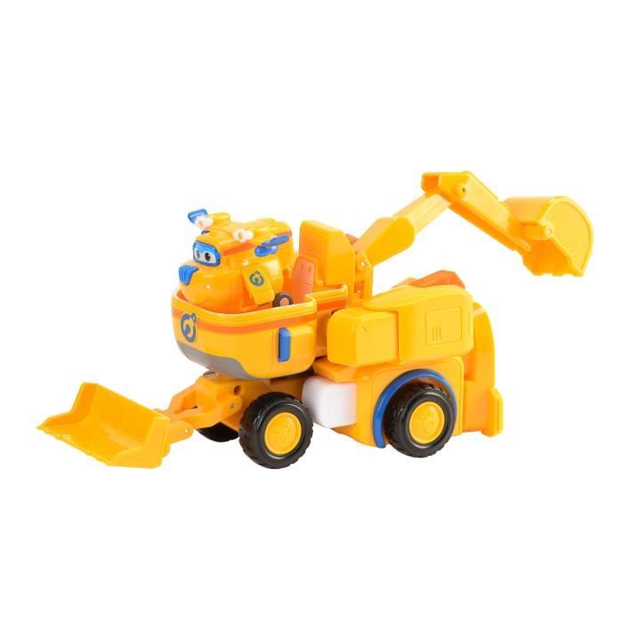 SUPER WINGS Vehicule Transformable 18 cm Donnies Dozer