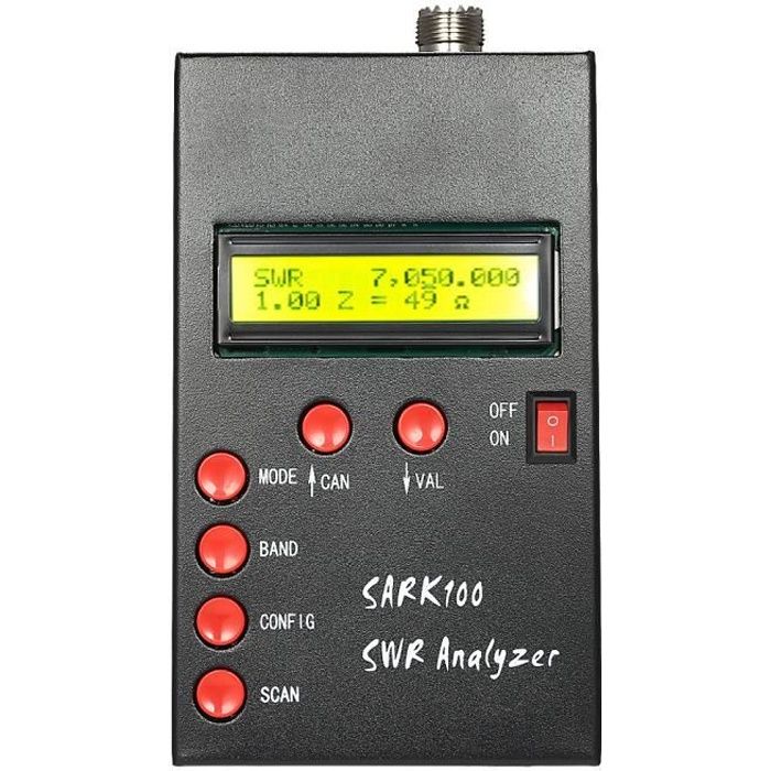 SARK100 1 60MHz HF ANT SWR Analyseur D antenne M tre Test De Vague 