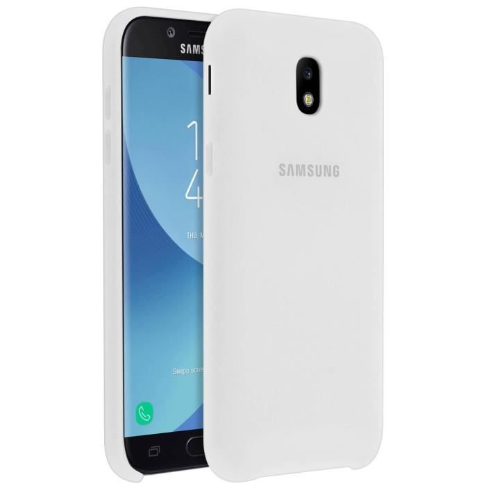 Samsung Coque double protection J5 2017 - Blanc