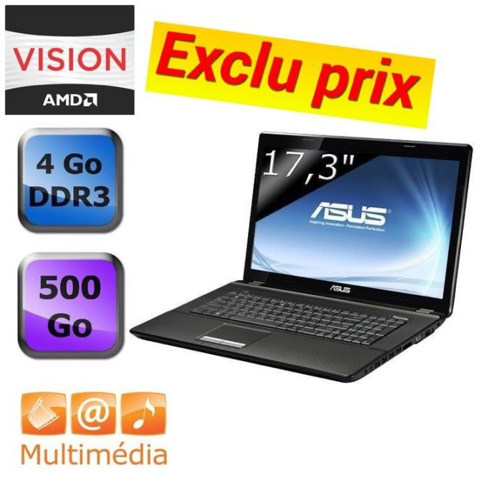 Asus A73BR TY057V   Achat / Vente ORDINATEUR PORTABLE Asus A73BR