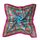Foulard carre bleu