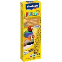 FRIANDISE VITAKRAFT Kräcker Œuf et graines de graminée P/2 - FRIANDISE VITAKRAFT Kräcker Œuf et graines de graminée P/2 -