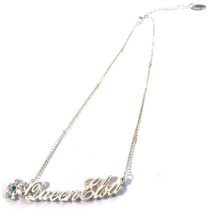 REINE DES NEIGES Collier Queen Elsa - Métal