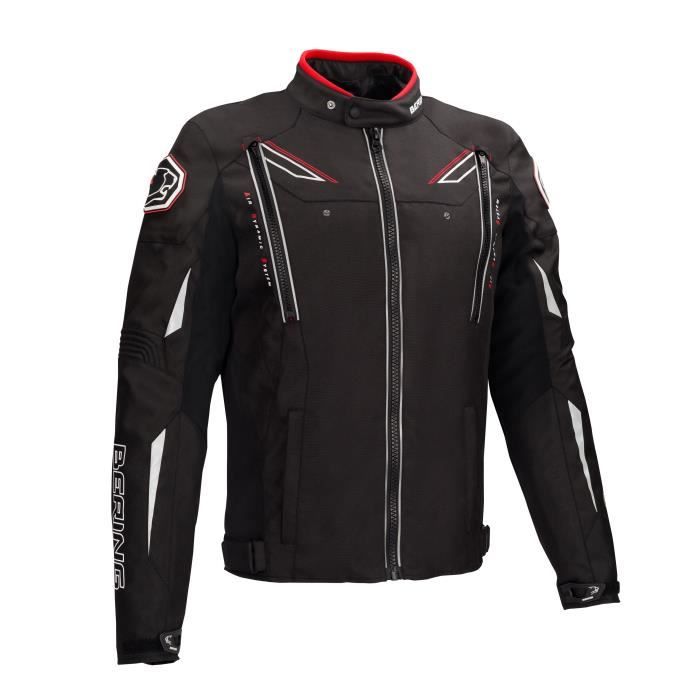BERING Blouson de moto Ziggy - Noir