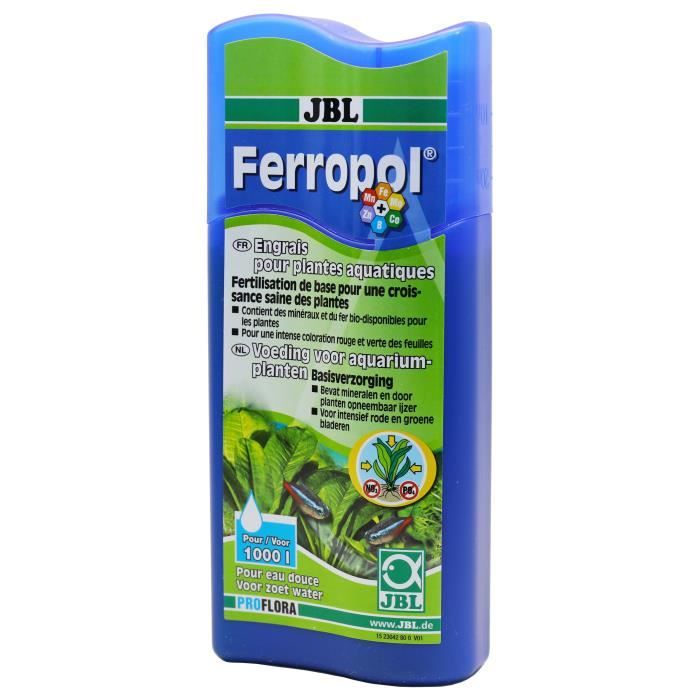 JBL Engrais liquide Ferropol - Pour plantes d'aquarium - 250ml