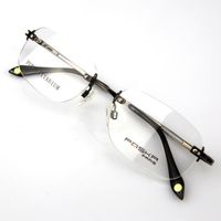 LUNETTES DE VUE Monture lunettes de vue Titanium percée invisible LUNETTES DE VUE Monture lunettes de vue Titanium percée invisible