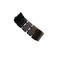 BRACELET - GOURMETTE Bracelet shungite plaquettes BRACELET - GOURMETTE Bracelet shungite plaquettes