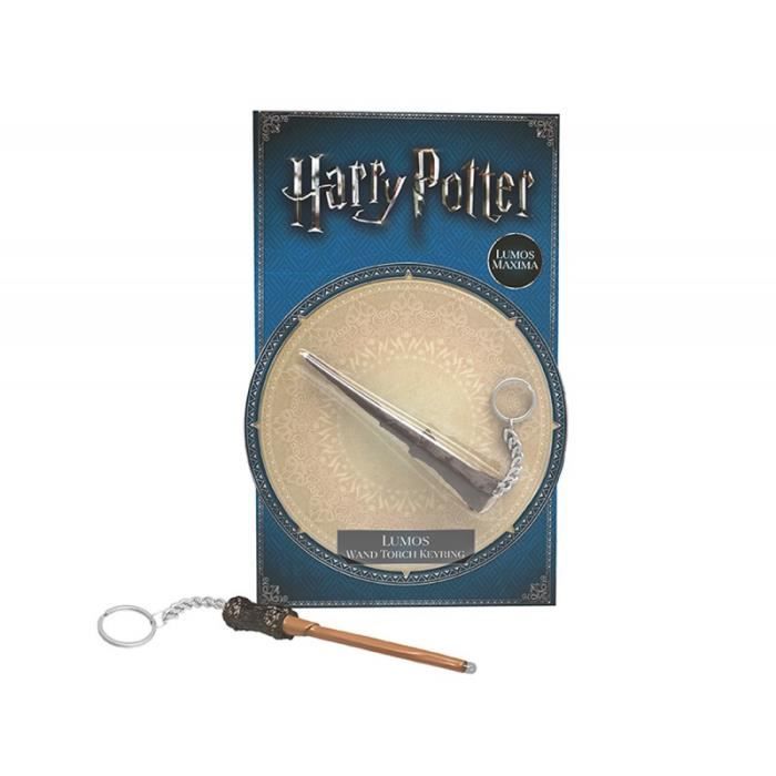 Porte-clés Harry Potter - Baguette Lumos - Wow Stuff