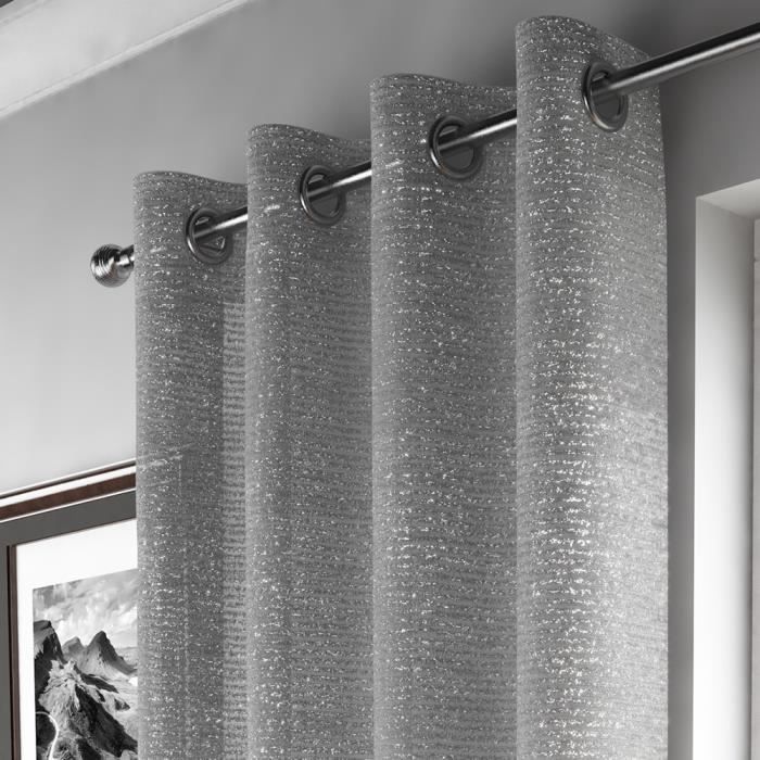 Rideau gris argent - Achat / Vente Rideau gris argent pas cher ... Rideau gris argent - Achat / Vente Rideau gris argent pas cher ...