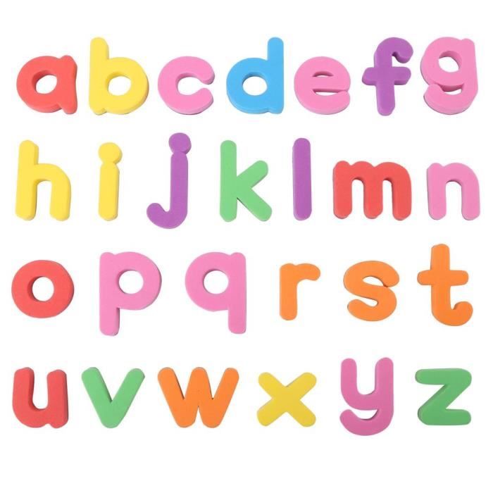 Lot De 10 Feuilles D'autocollants Colorés En Forme De Lettres De L'alphabet 890 Pour Enfants, Autocollants En Vinyle Imperméables Pour Bouteille D'eau, Scrapbooking, Loisirs Créatifs, Emballage