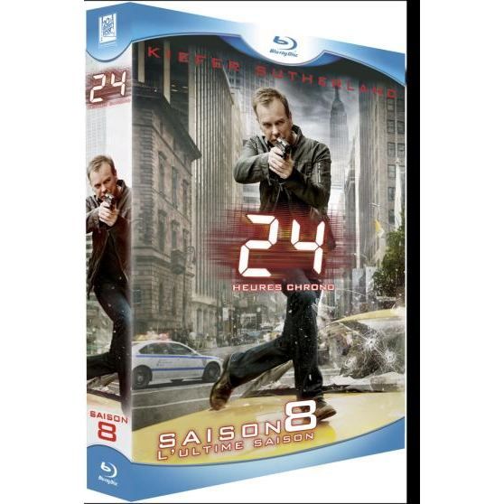 24 heures chrono, saison 8 en DVD SERIE TV pas cher