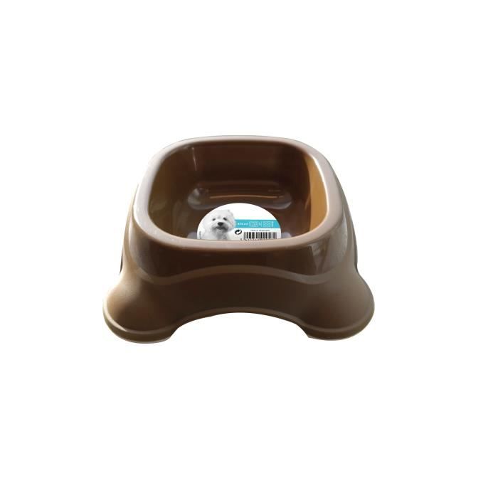 MPETS Gamelle en plastique simple PLASTIC BOWL - Pour chien - 475ml - Coloris divers