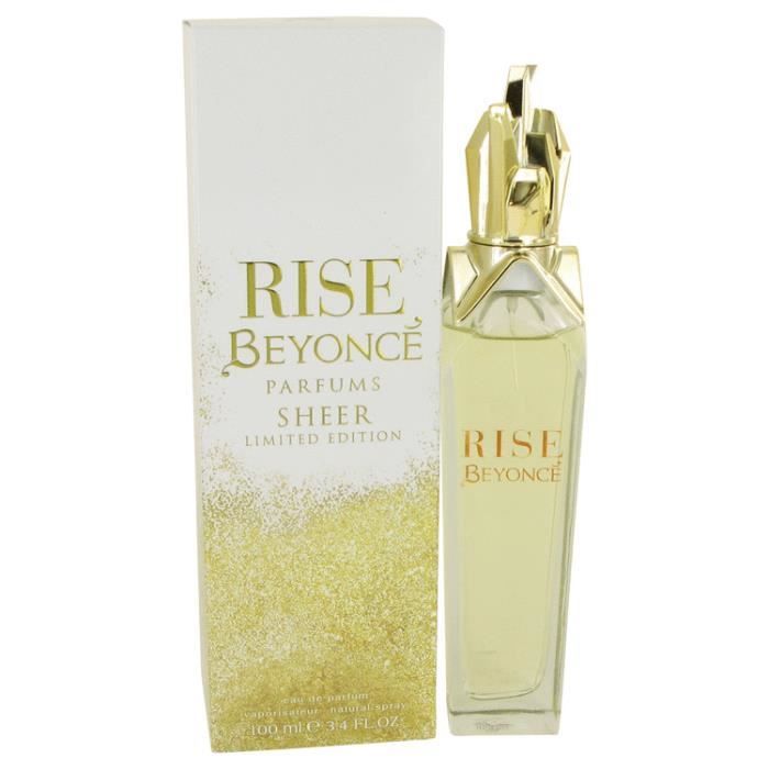 Beyonce Rise Sheer 100 Ml Eau De Parfum Vaporisateur Femme Achat