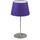 RANEX Lampe à poser Laura blanc E14 25 W violet et