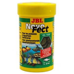 JBL 160 tablettes alimentaire Novofect - Pour poisson herbivores - 100ml