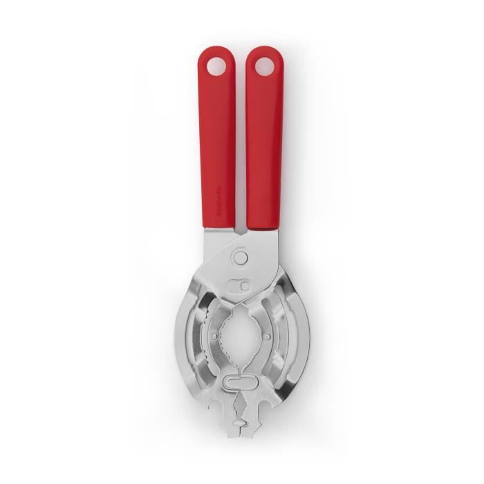 BRABANTIA Ouvre-tout 106583 24cm rouge et gris