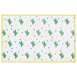 TAPIS DE BAIN  CACTUS Tapis de bain - Coton / envers latex - 50x8
