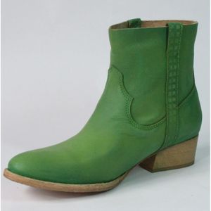 bottines femme vertes