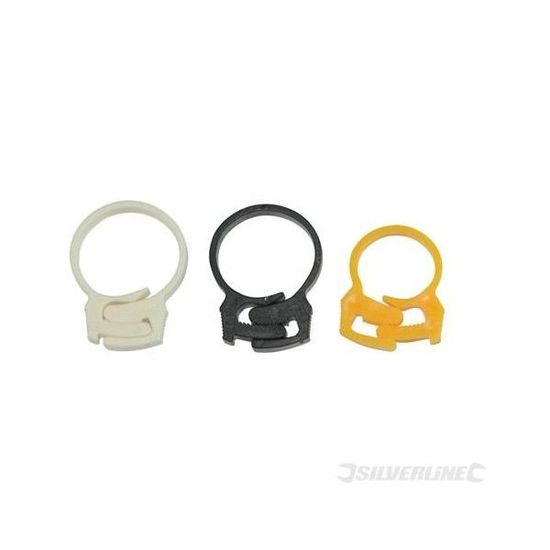 COLLIERS DE SERRAGE POUR CÂBLES//TUYAUX 20 pcs Tailles 12-14,16-18,22-25,23-28 mm