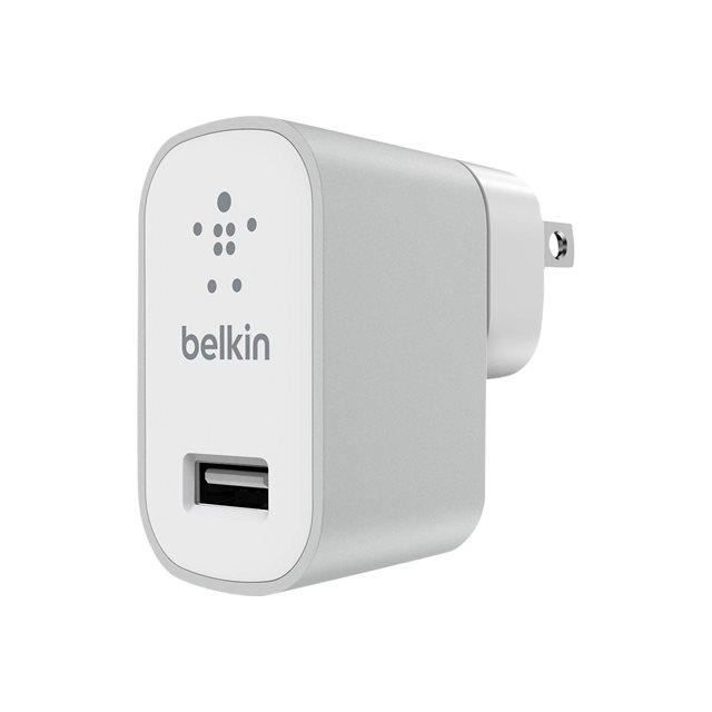 BELKIN Mini chargeur Premium secteur USB Universel 12W/ 2,4A, 5V, 12W - pour Smartphone et Tablette - (Compatible iPhone 8/8+ et iP