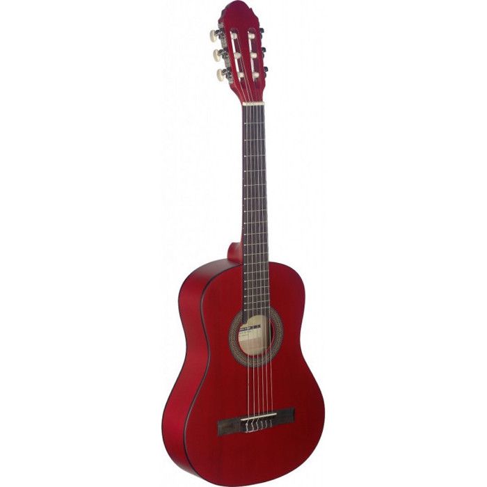STAGG C410 M RED Guitare Classique 3 6 Ans Rouge