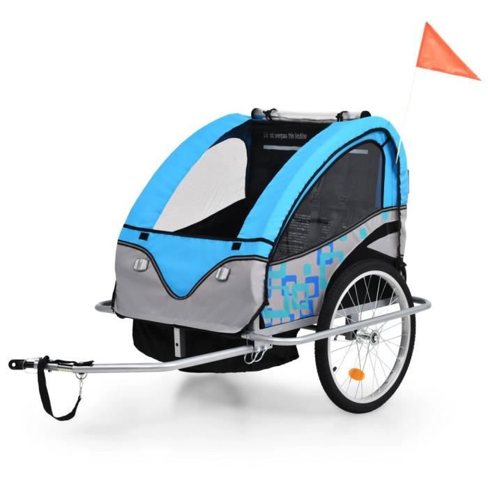 poussette remorque pour vélo