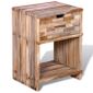 Table De Chevet Table De Nuit Armoire Chevet Avec Tiroir Bois De